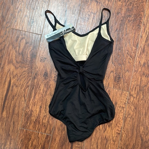 Body Wrappers Premiere Collection Camisole Leotard - Black #P355 - Picture 4 of 12